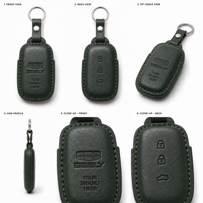 Geely Leather Key Fob Pouch
