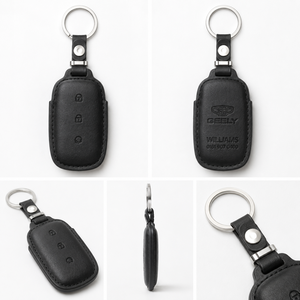Geely Leather Key Fob Pouch