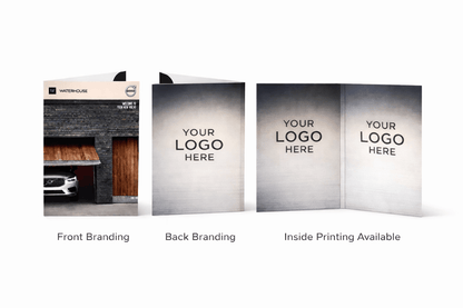 A4 Branded Presentation Folders - Myers Motor Merchandise