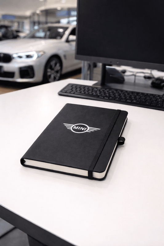 Branded a5 Notebook - Myers Motor Merchandise