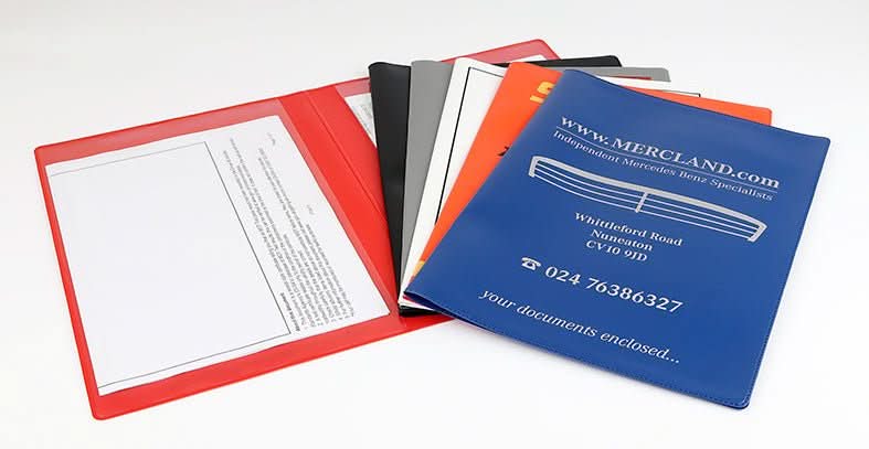 Car Document Wallet - Myers Motor Merchandise