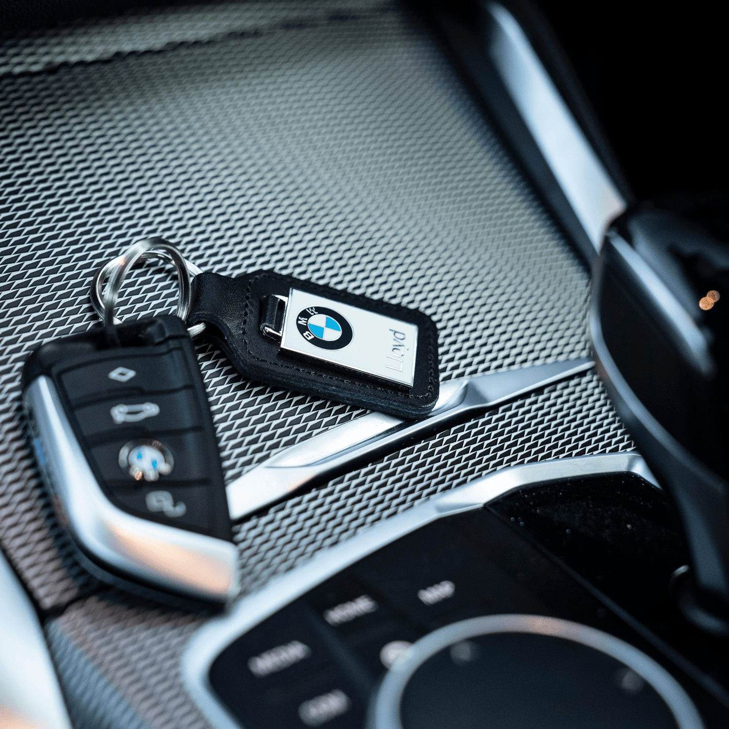 Enamel Metal Car Key Fob - Myers Motor Merchandise