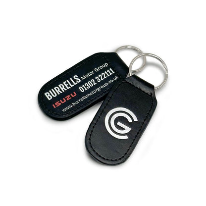 Faux Leather Key Fob - Myers Motor Merchandise