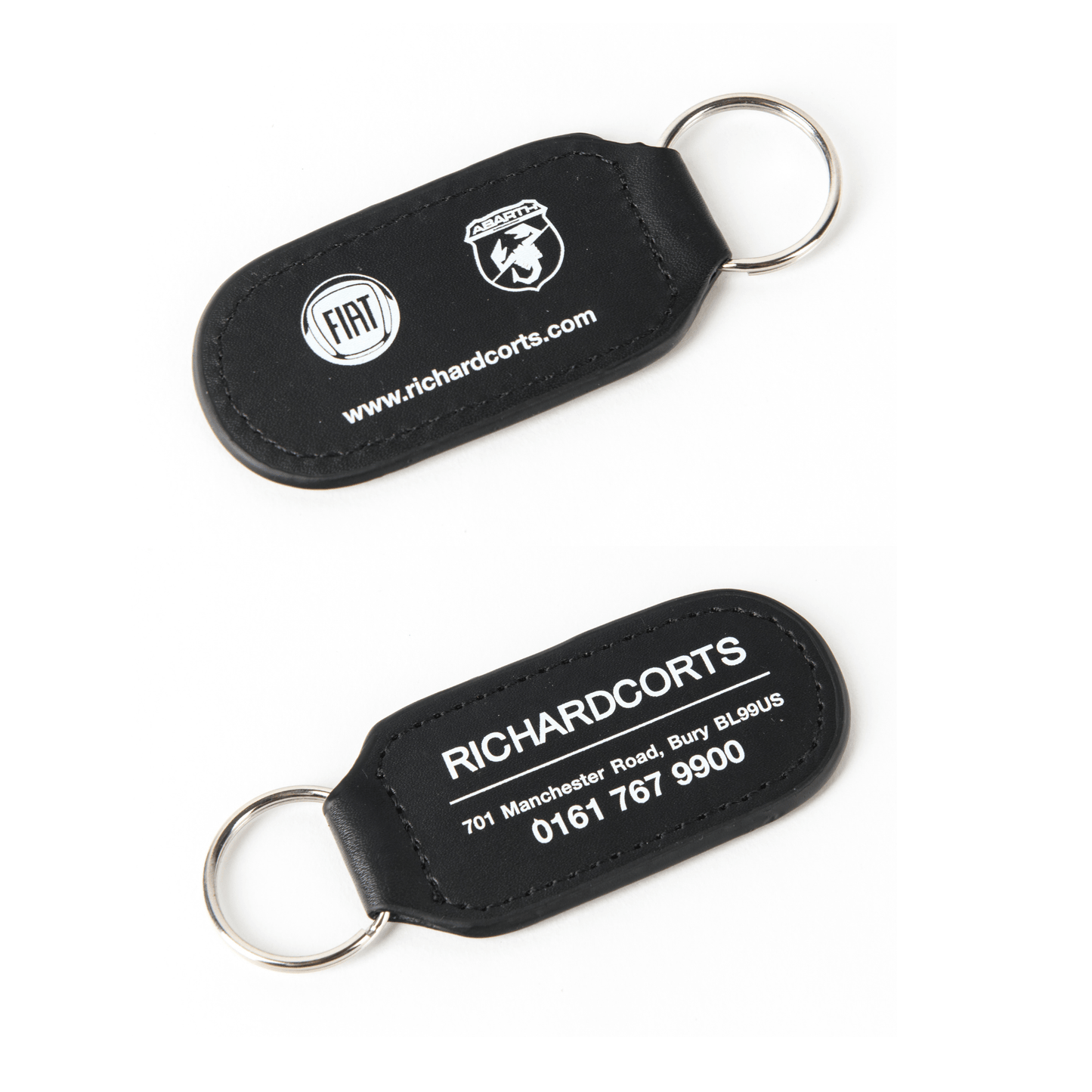 Faux Leather Key Fob - Myers Motor Merchandise