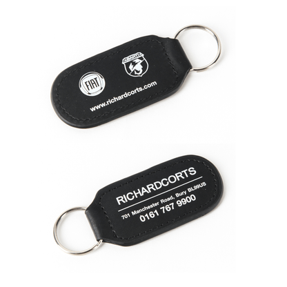 Faux Leather Key Fob - Myers Motor Merchandise