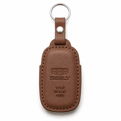 Geely Leather Key Fob Pouch - Myers Motor Merchandise