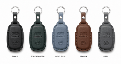 Geely Leather Key Fob Pouch - Myers Motor Merchandise