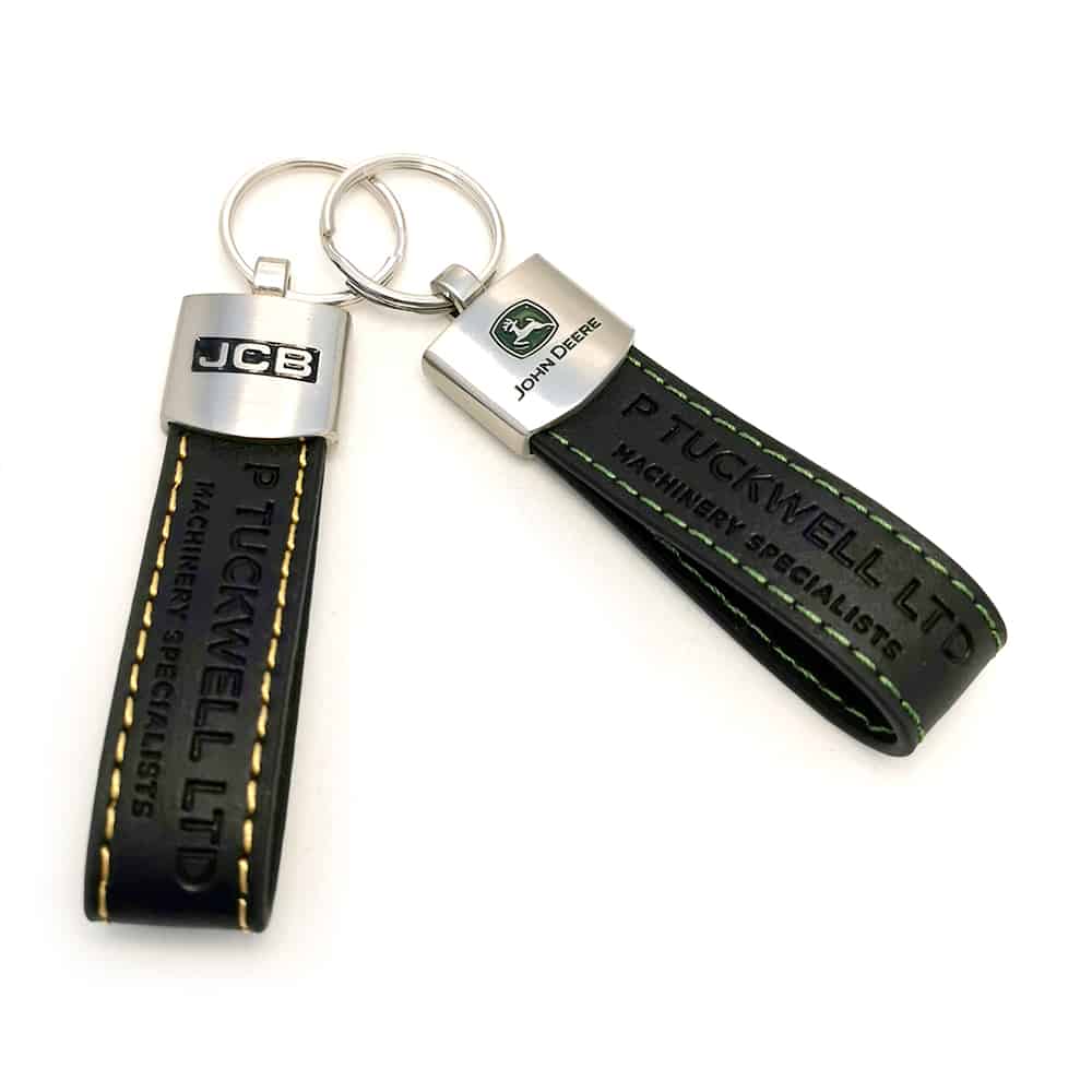 Leather Loop Key Ring - Myers Motor Merchandise