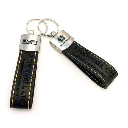 Leather Loop Key Ring - Myers Motor Merchandise
