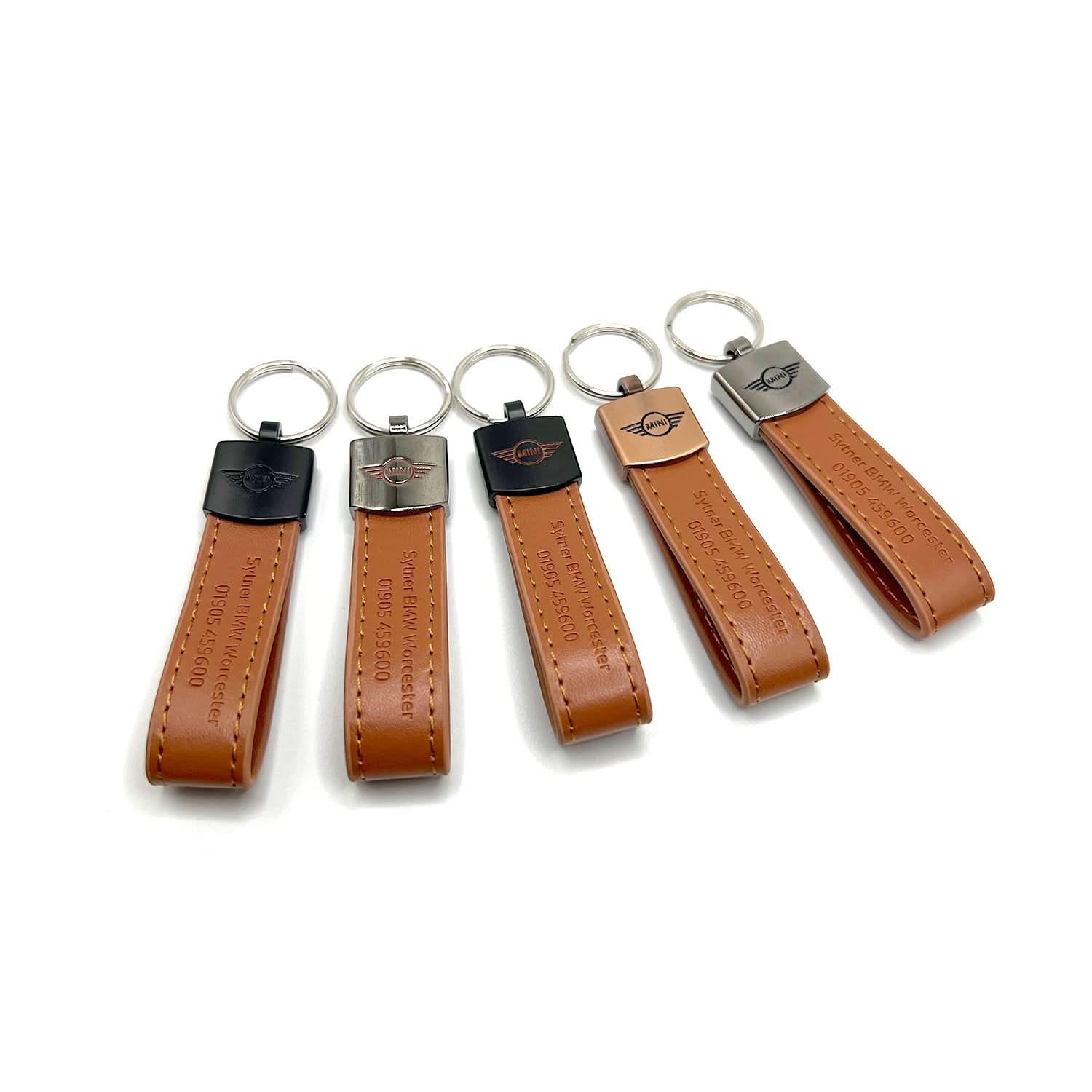 Leather Loop Key Ring - Myers Motor Merchandise