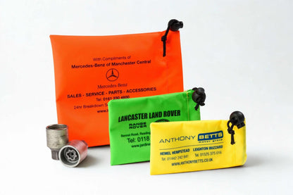 Locking Wheel Nut Key Bags - Essential (1 Colour Print) - Myers Motor Merchandise