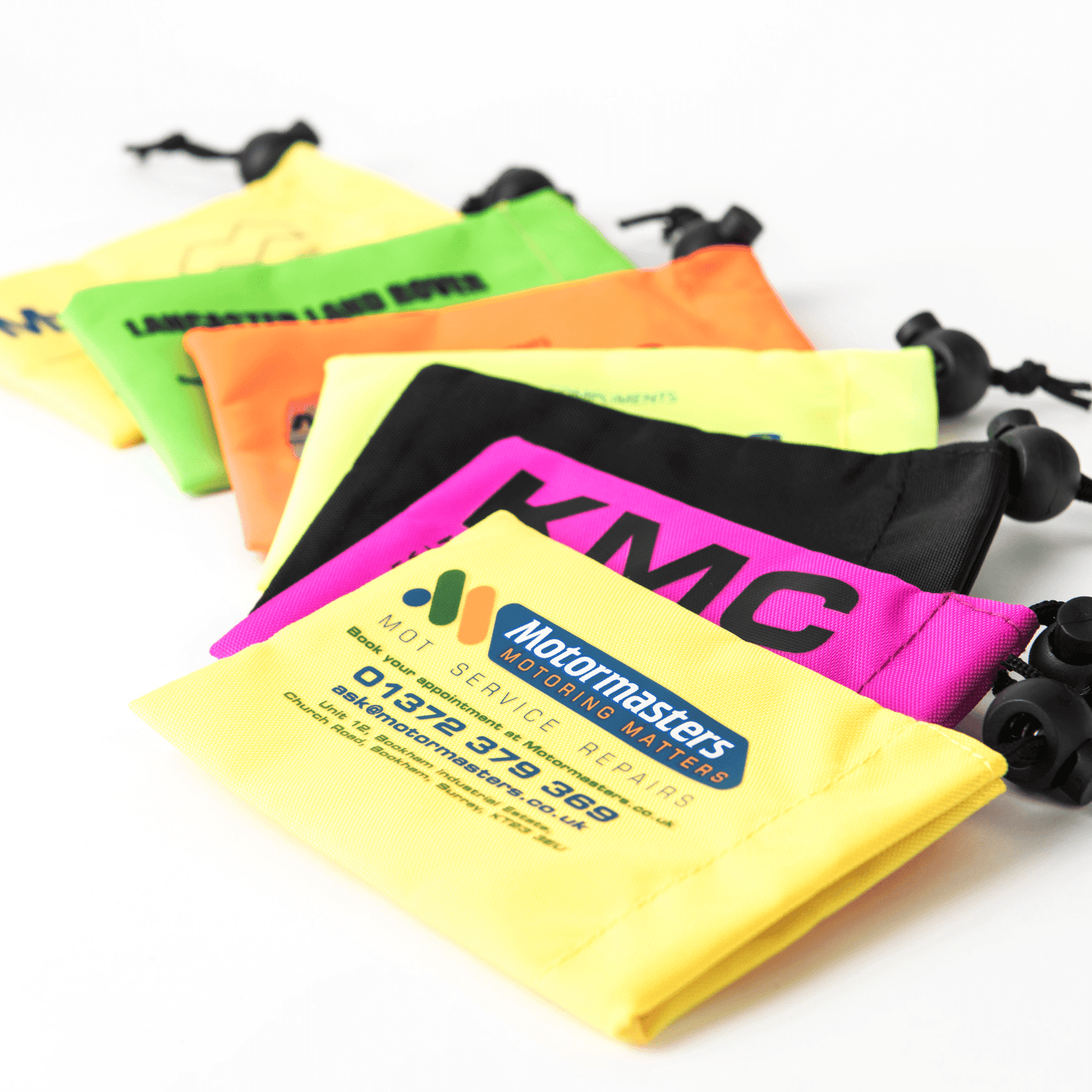 Locking Wheel Nut Key Bags - Premium (Up To 5 Colour Print) - Myers Motor Merchandise