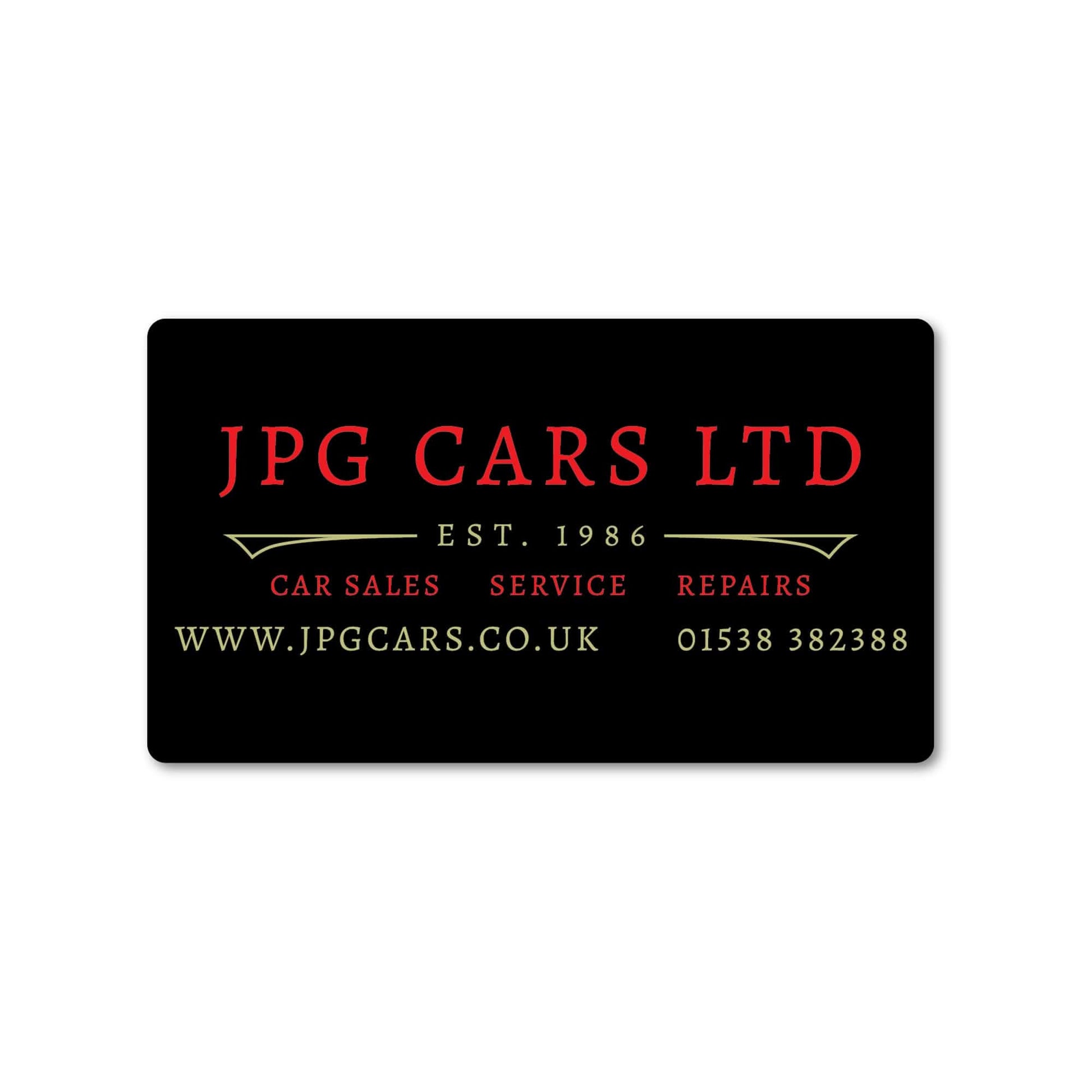 MOT Reminder Stickers - Myers Motor Merchandise