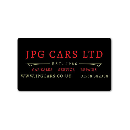 MOT Reminder Stickers - Myers Motor Merchandise