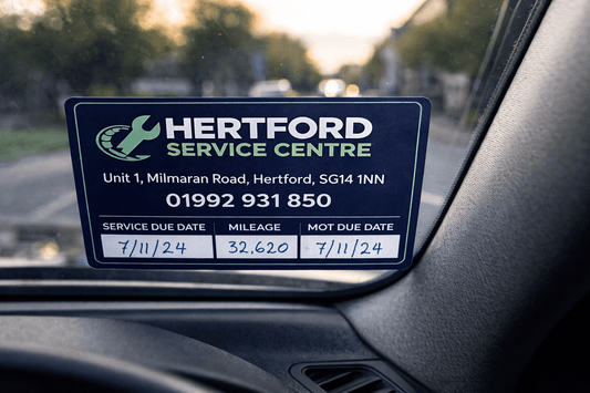 MOT Reminder Stickers - Myers Motor Merchandise