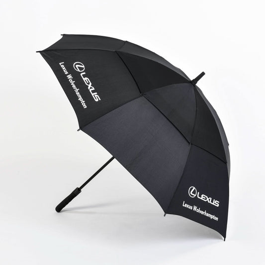 Prestige Auto - Open Double Vented Umbrella - Myers Motor Merchandise