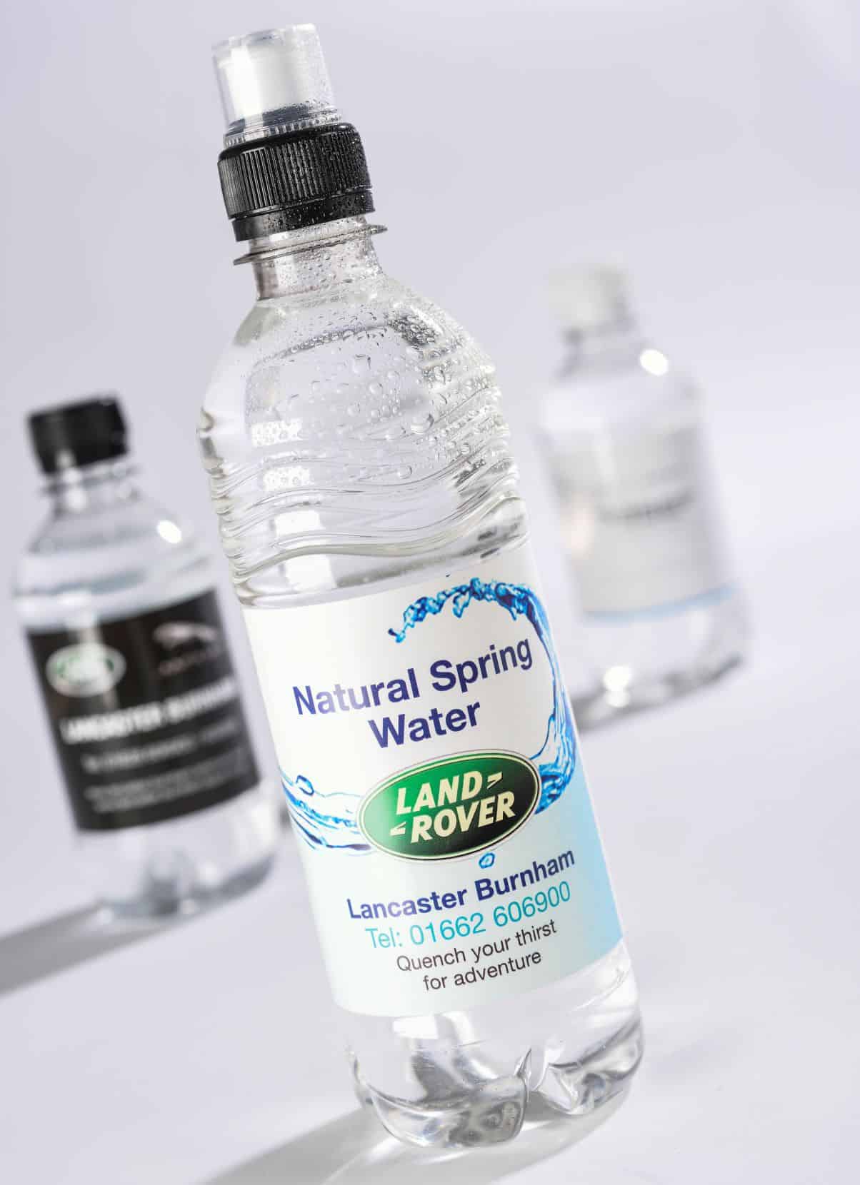 Promotional Bottled Water - Myers Motor Merchandise