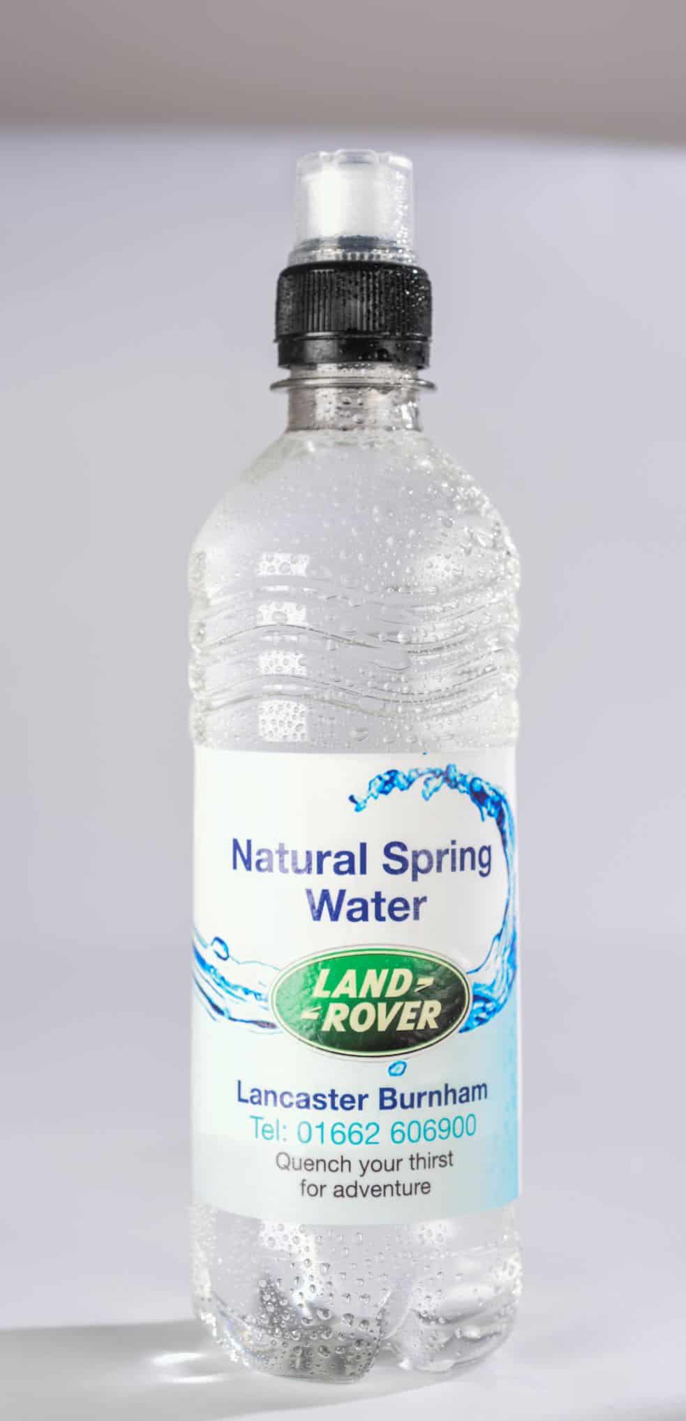 Promotional Bottled Water - Myers Motor Merchandise
