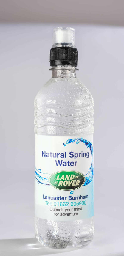 Promotional Bottled Water - Myers Motor Merchandise