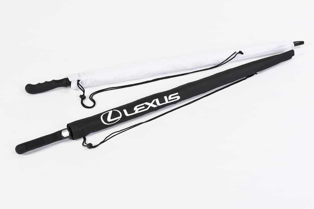 Promotional Branded Golf Umbrella - Myers Motor Merchandise