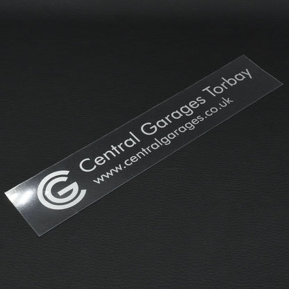 Promotional Car Rear Window Stickers - Myers Motor Merchandise