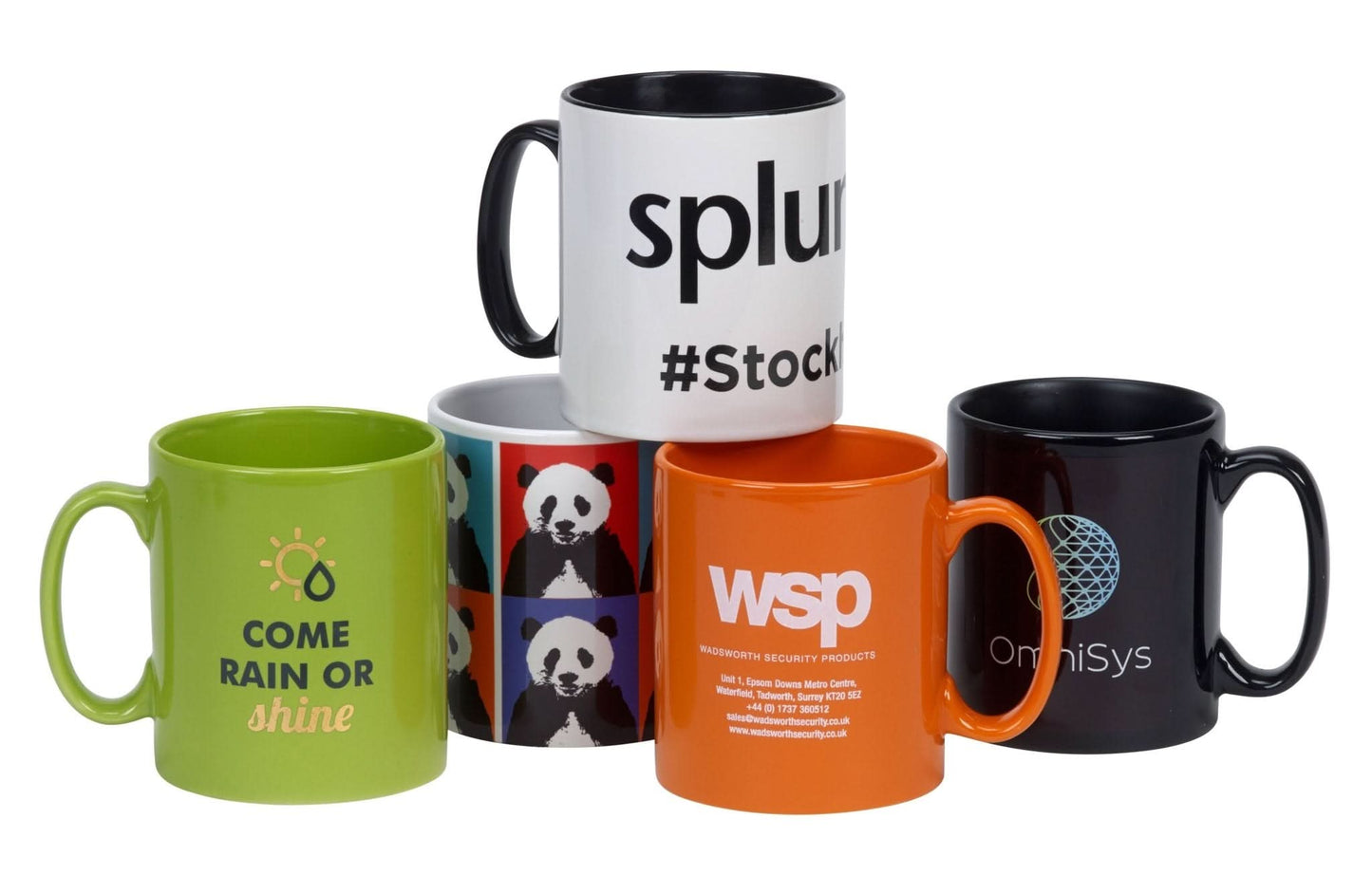Promotional Mugs - Myers Motor Merchandise