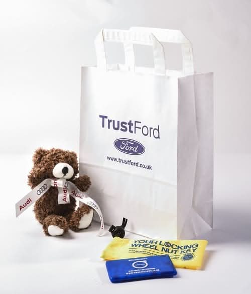 Promotional Paper Bags - Myers Motor Merchandise