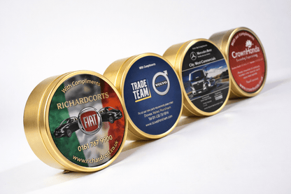 Promotional Travel Sweets In a Tin - 200g - Myers Motor Merchandise
