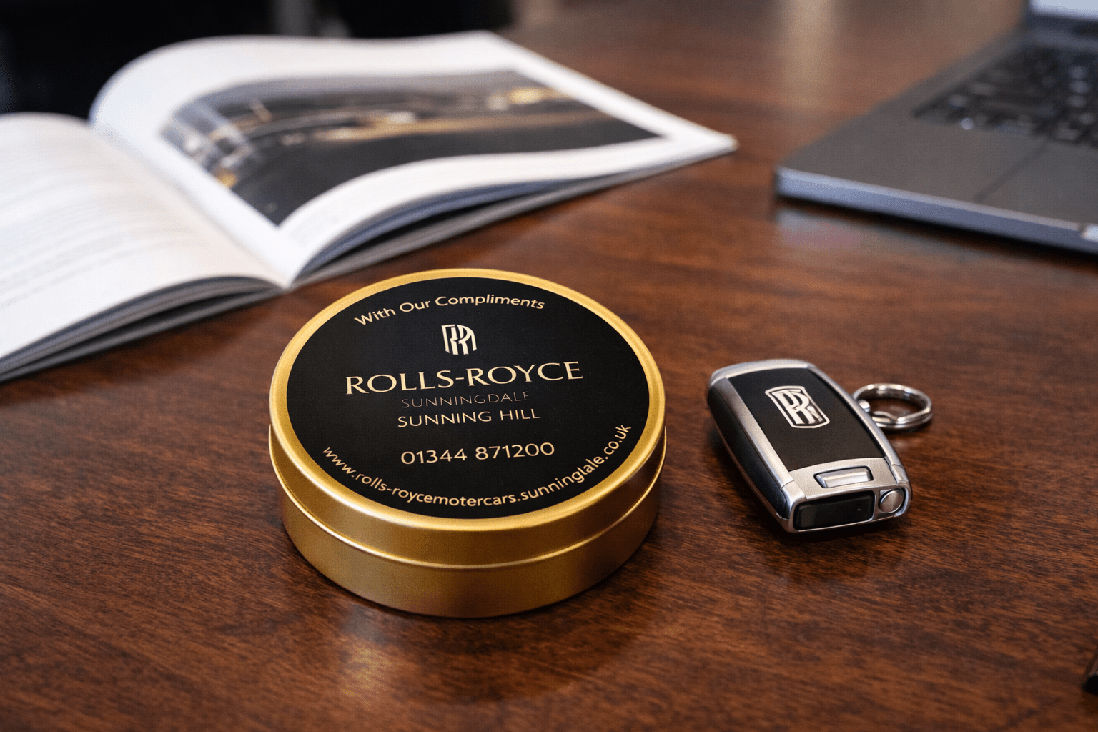Promotional Travel Sweets In a Tin - 200g - Myers Motor Merchandise