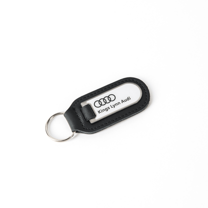 Resin - Coated Leather Key Rings - Myers Motor Merchandise