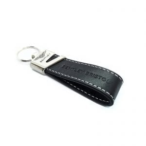 leather loop keyring