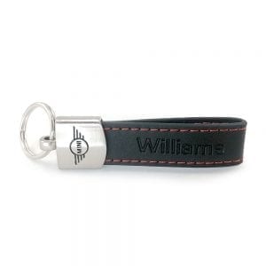 Leather Loop Keyring