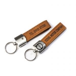 Leather Loop Keyrings