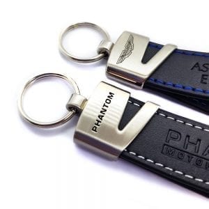 leather loop keyrings