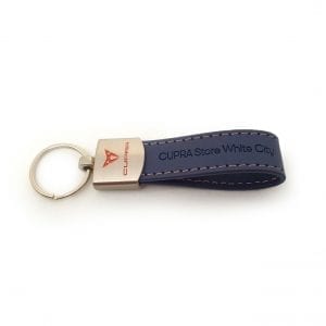 Leather Loop Keyring