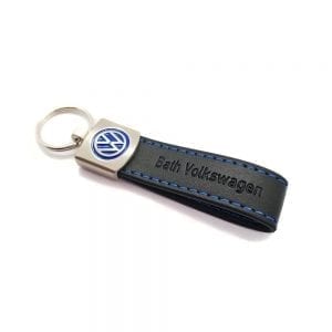 leather loop keyring