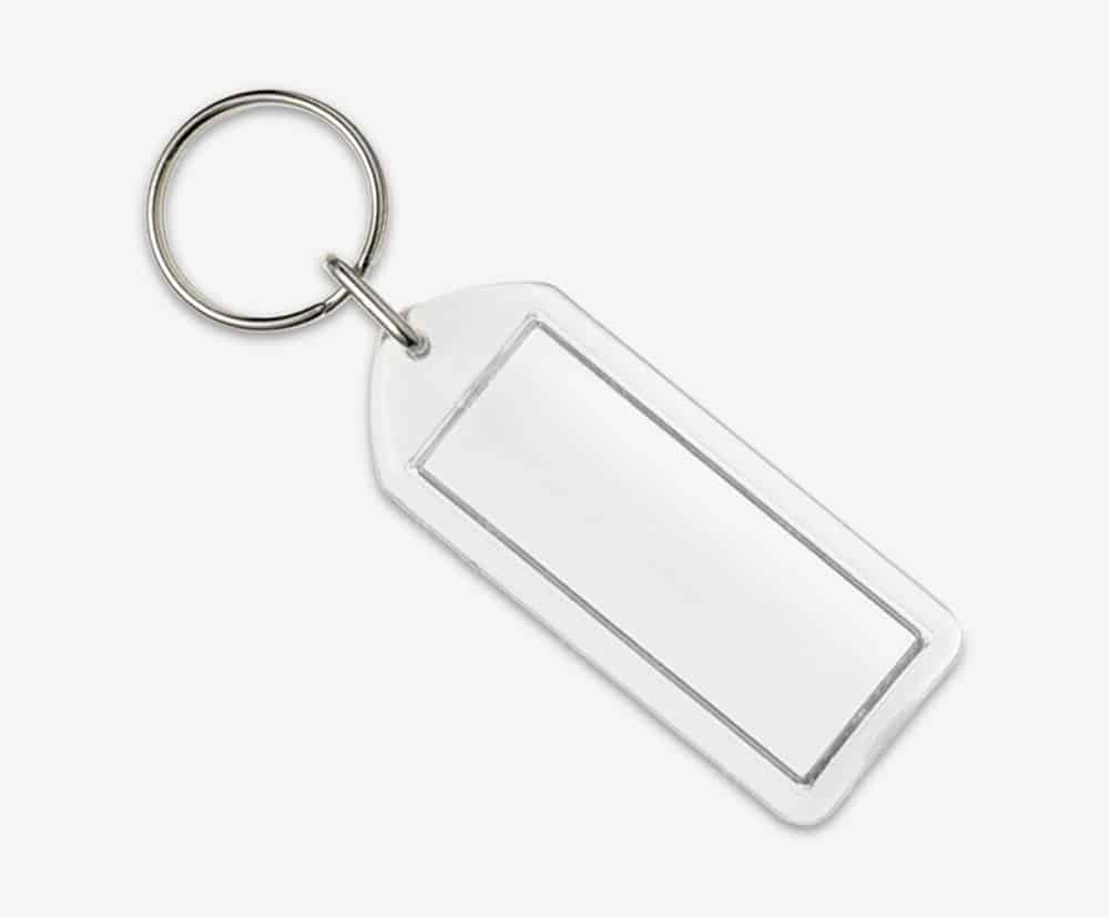 New 96X Multi-Colors Plastic Key Fob ID Tags Luggage ID Labels With Split  Ring Keyring - AliExpress